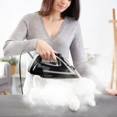 Tefal Puregliss FV8062E0 Steam Iron 3000W - Powerful Performance for Effortless Ironing in Sleek Black and Silver!